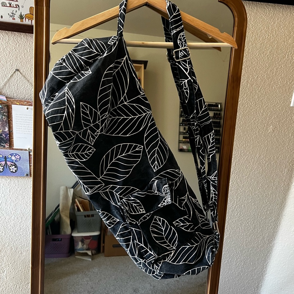 Floral Yoga Mat Bag